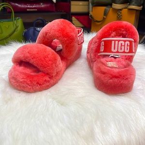 Pink UGG slippers